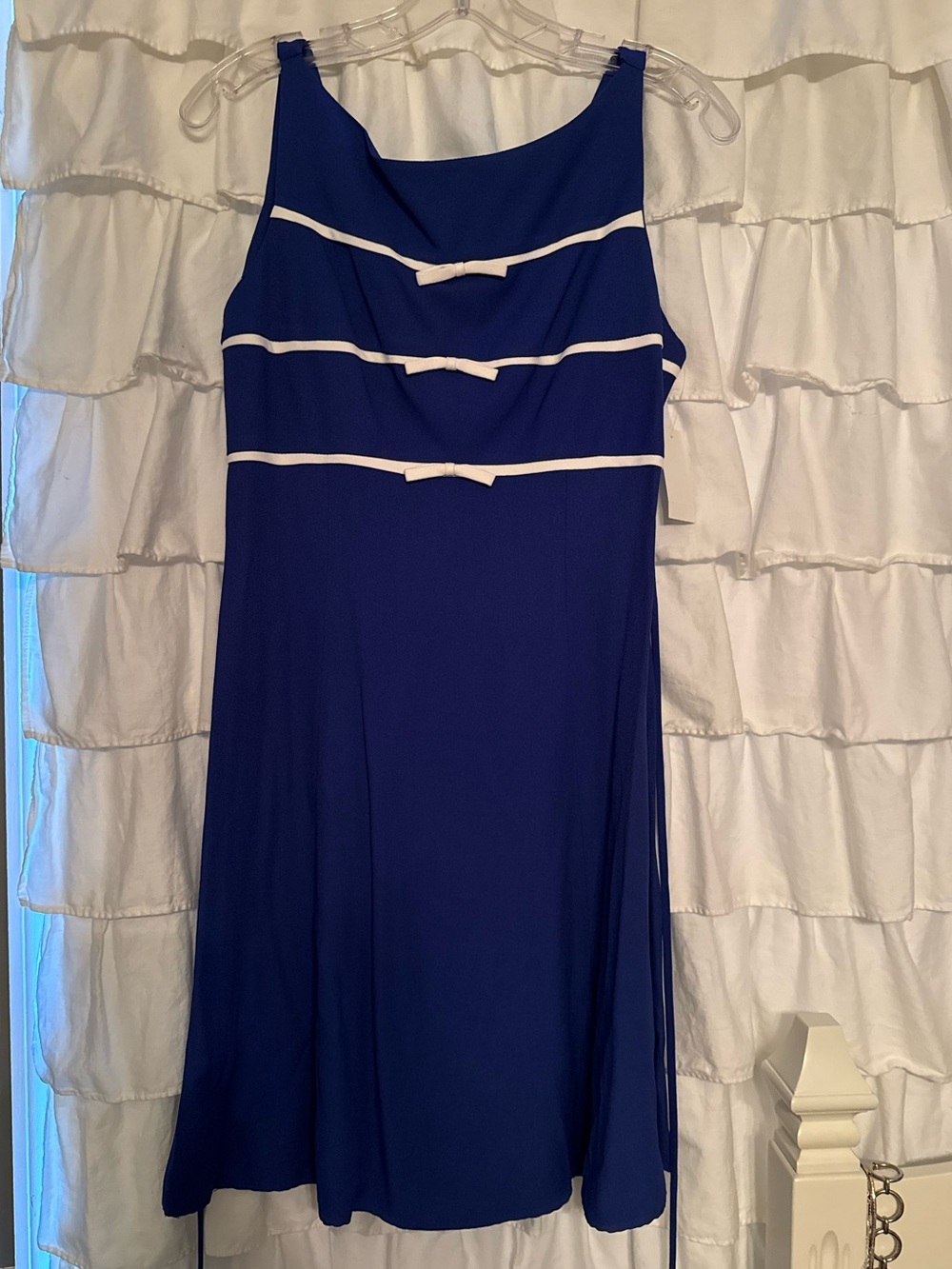 jcpenney Royal Blue Sleeveless Dress